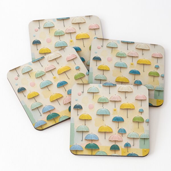 Item preview, Pastel Umbrella Array designed and sold by Lizetteh.