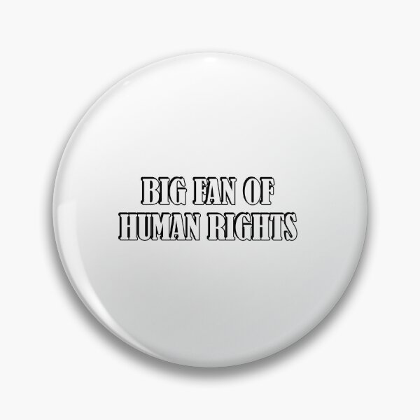 Item preview, Big Fan Of Human Rights designed and sold by Inspirationmotivation.