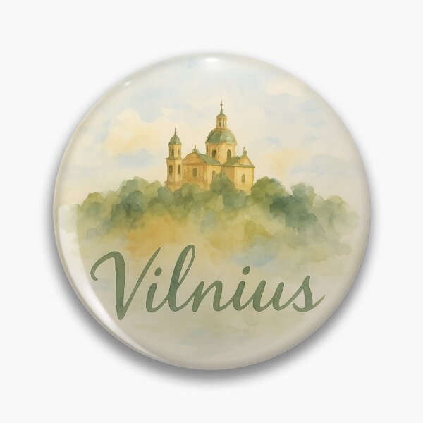 Item preview, Vilnius Lithuania Peter and Paul Church designed and sold by M4nulas.