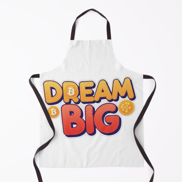 Item preview, Dream Big Crypto - Bitcoin and Digital Currency Motivation designed and sold by BambooVibes.