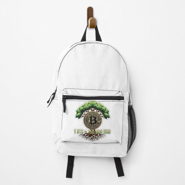 Item preview, 1 BTC = 150,000 USD Bitcoin Tree Sticker designed and sold by BambooVibes.