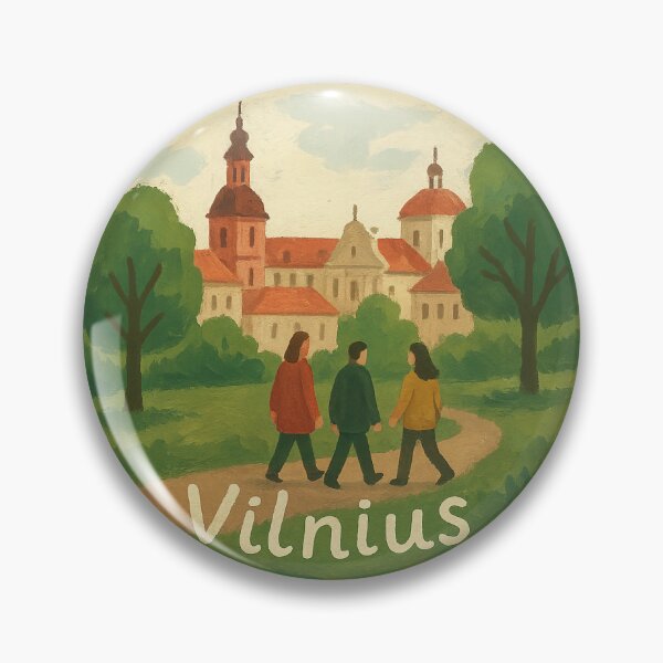 Item preview, Vilnius Lithuania Park Old Town designed and sold by M4nulas.