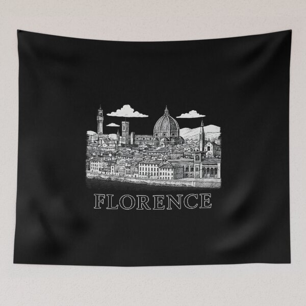 Item preview, Florence Duomo – City Sketch Art designed and sold by Corvoria.
