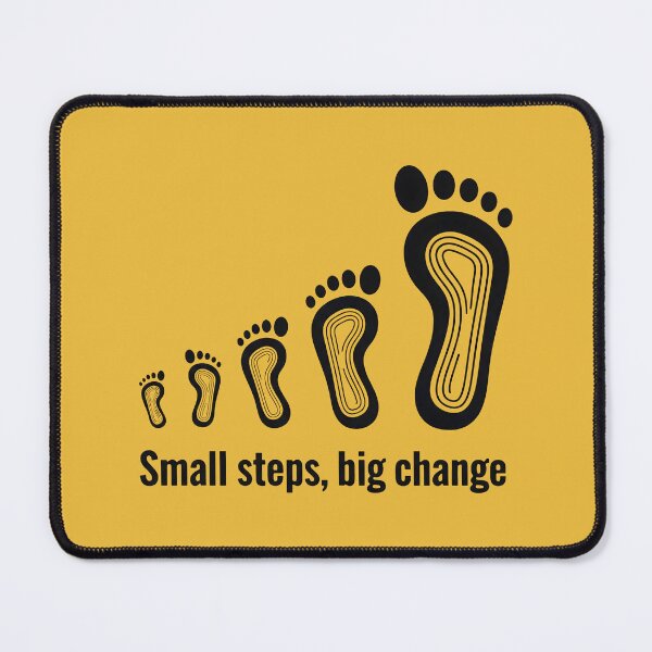 Item preview, A Visual Guide to "Small Steps, Big Change" designed and sold by SplashTastic.