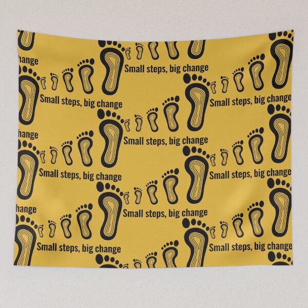 Item preview, A Visual Guide to "Small Steps, Big Change" designed and sold by SplashTastic.