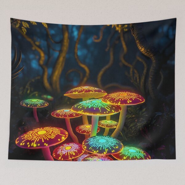 Item preview, Neon Mycelium designed and sold by AlienButterfly.