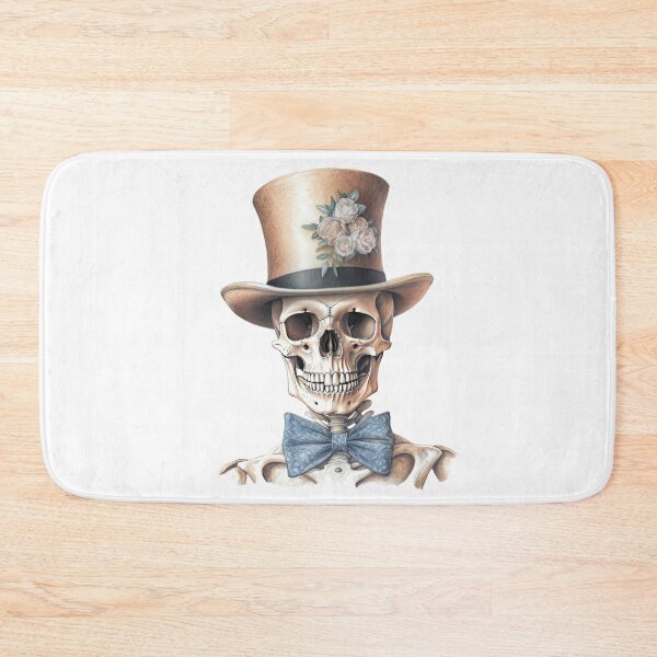 Item preview, Smiling skull designed and sold by Eiwaprints.