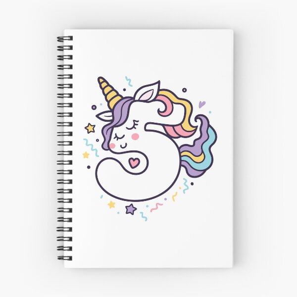 Item preview, Kids Unicorn 5th Birthday 5 Years Old Fifth Bday designed and sold by Blok45.