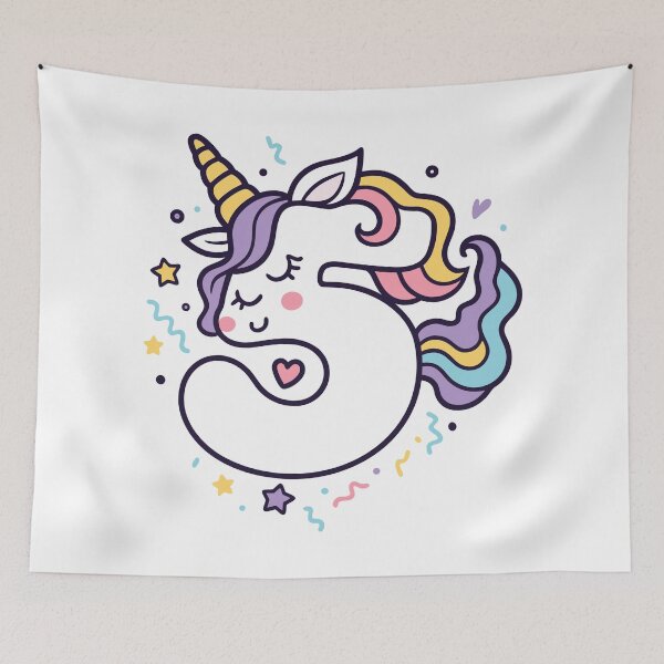 Item preview, Kids Unicorn 5th Birthday 5 Years Old Fifth Bday designed and sold by Blok45.
