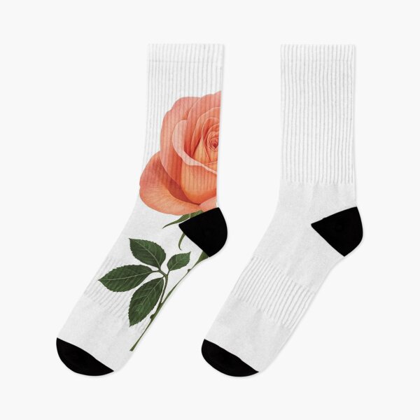 Item preview, Elegant Peach Rose Illustration designed and sold by BambooVibes.