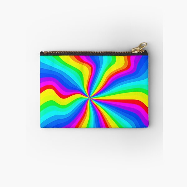 Item preview, Rainbow Spiral Swirl Abstract Sticker designed and sold by FestivityFinds.