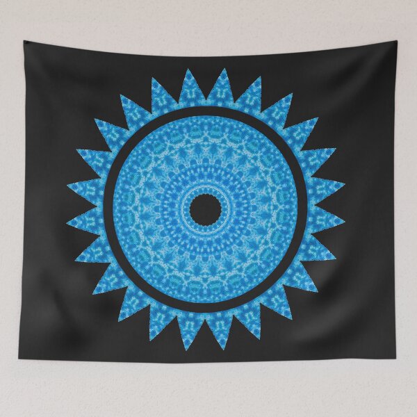 Item preview, Blue Patterned Sun designed and sold by SCArtAndGames.