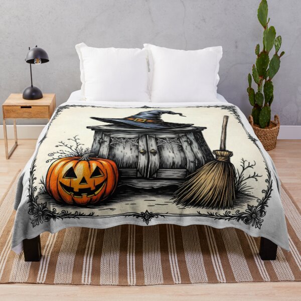 Item preview, Halloween Pumpkin Cabinet designed and sold by Leslie Montgomery Art.