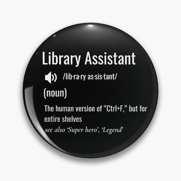 Item preview, Library Assistant Definition designed and sold by sydney-syder.