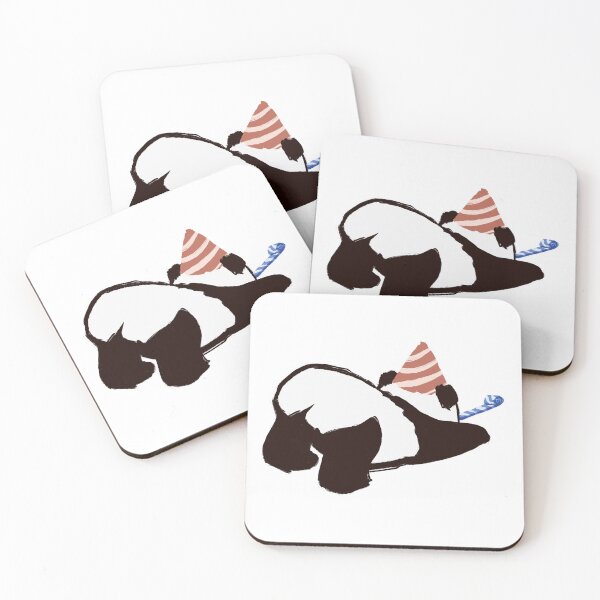 Item preview, Sort of a Party Animal designed and sold by Cute & Funny Hand-Drawn Prints | Happy Doodle Friends Shop.