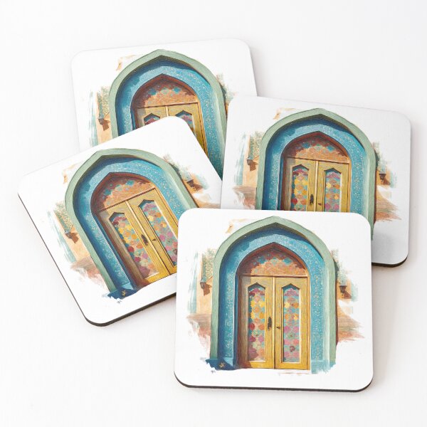 Item preview, Persian Geometric Doorway Design designed and sold by Anas Arts.