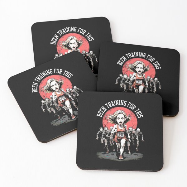Item preview, Corredor corriendo zombi horda divertido Halloween corredores mujeres designed and sold by GrandeDuc.