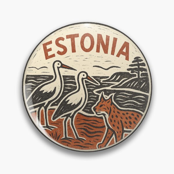 Item preview, Cigüeña silvestre de Estonia designed and sold by M4nulas.