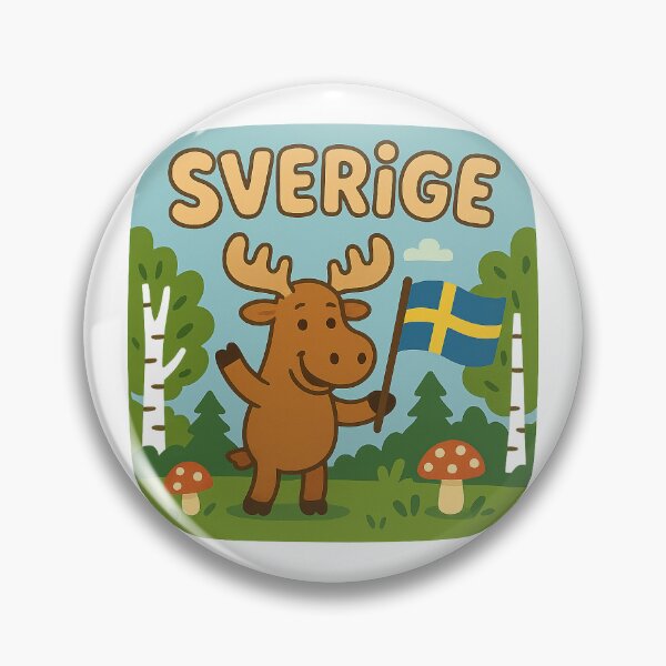 Item preview, Sweden Moose Summertime designed and sold by M4nulas.