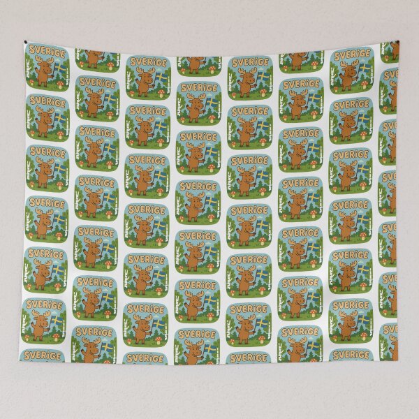 Item preview, Sweden Moose Summertime designed and sold by M4nulas.