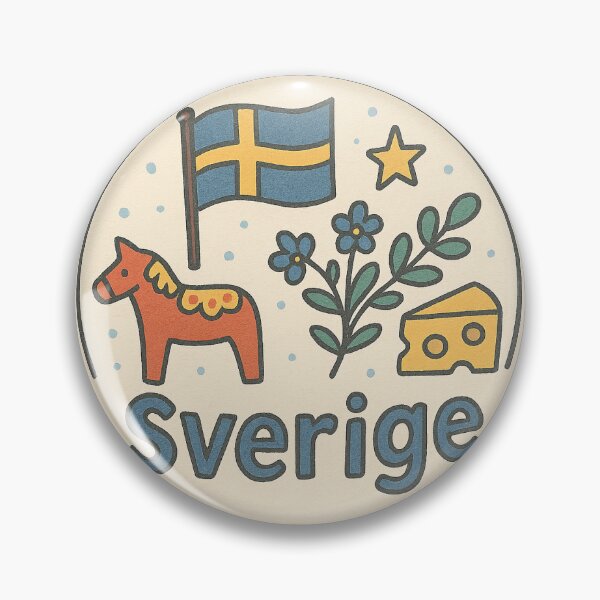 Item preview, Sweden Dalarna Sticker designed and sold by M4nulas.