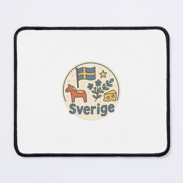 Item preview, Sweden Dalarna Sticker designed and sold by M4nulas.