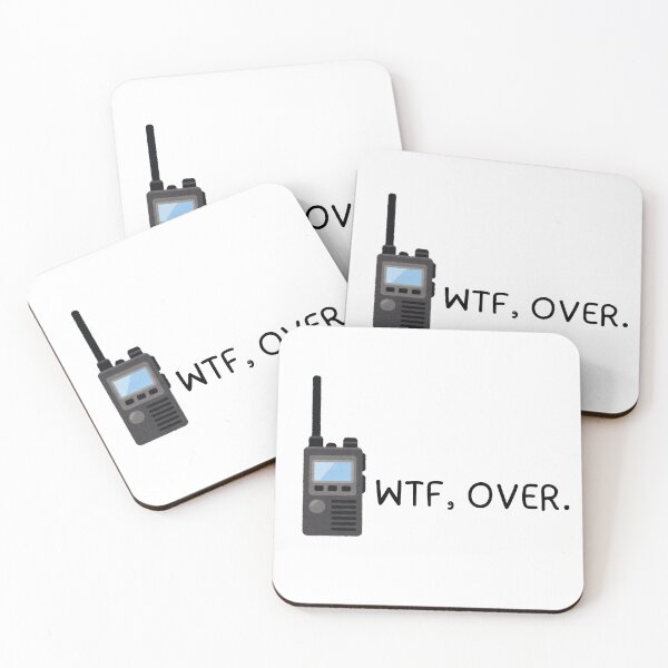 Item preview, WTF, OVER funny humor meme designed and sold by Sketchbook Studio by Aqsaa.