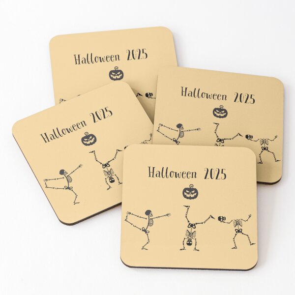 Item preview, Funny Halloween Skeleton Sticker | Spooky Cute Retro 2025 Design designed and sold by Pophands.