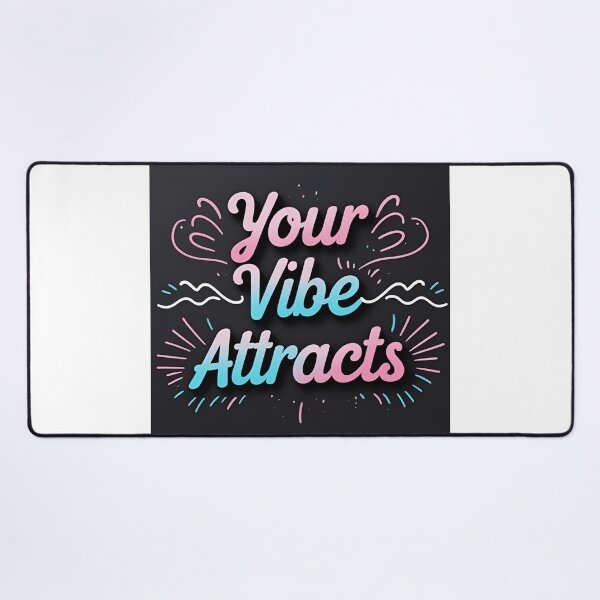 Item preview, Your Vibe Attracts – Positive Energy & Good Vibes Design designed and sold by aslya-top.
