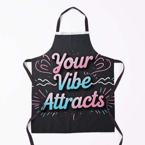 Item preview, Your Vibe Attracts – Positive Energy & Good Vibes Design designed and sold by aslya-top.