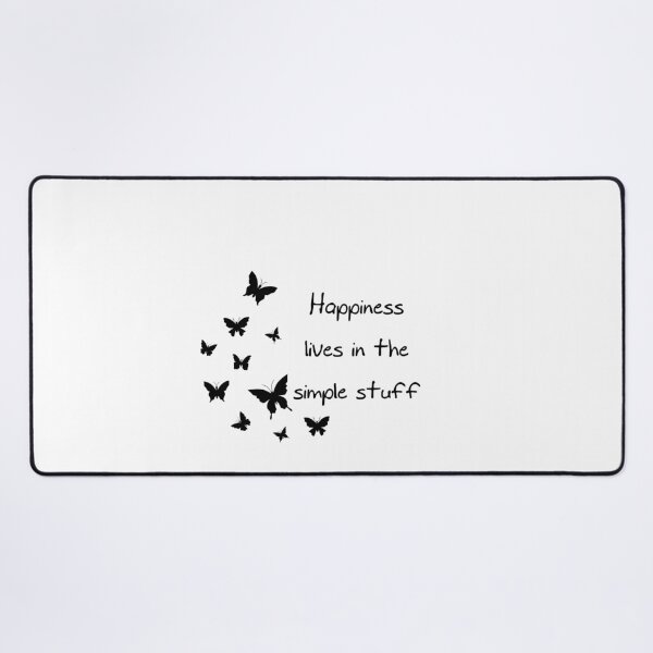 Item preview, Happiness Lives in the Simple Stuff – Minimalist Positive Quote designed and sold by Zohaa45.