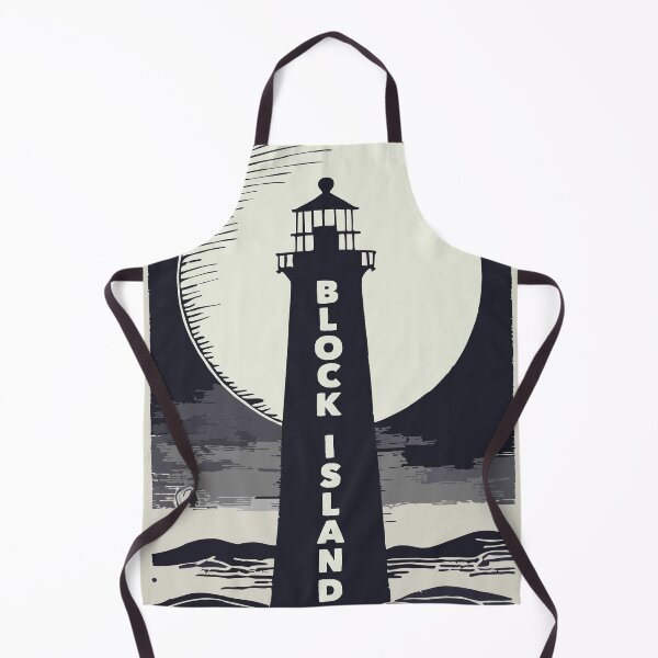 Item preview, Block Island Lighthouse Rhode Island Moon designed and sold by Esskay Designs.