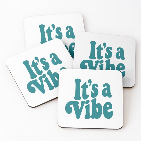 Item preview, It's a Vibe - Retro & Groovy Text Design designed and sold by Campus Charm.