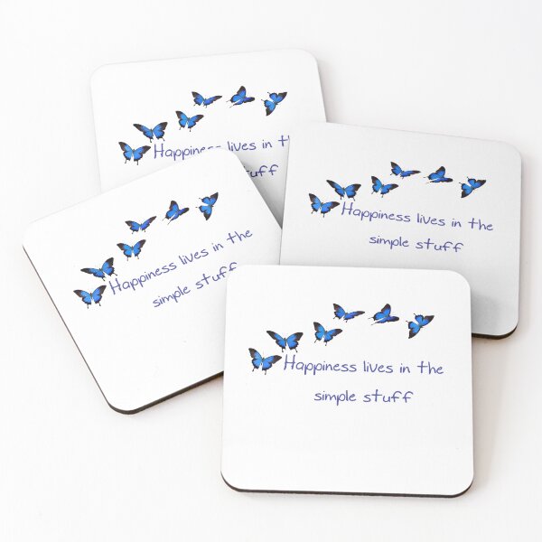 Item preview, Happiness Lives in the Simple Stuff – Minimalist Positive Quote designed and sold by Zohaa45.