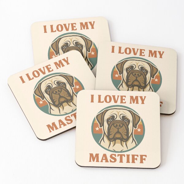 Item preview, Mastiff designed and sold by TheWonkyEaselCo.