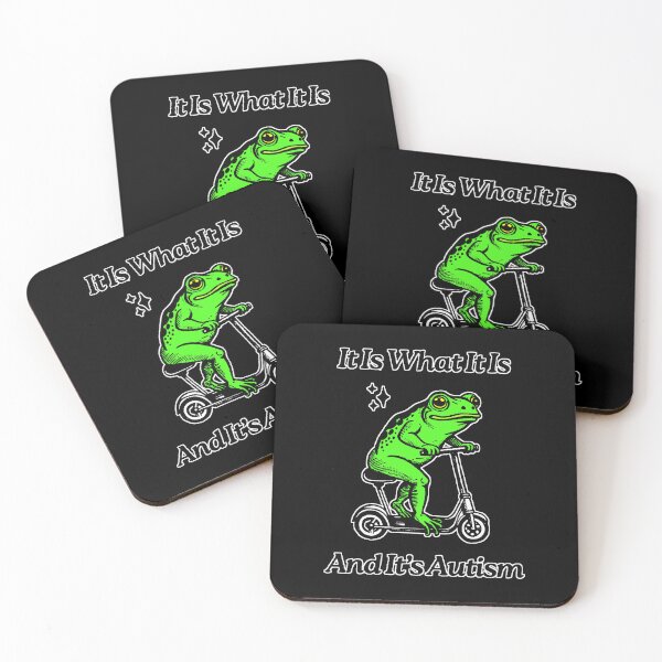 Item preview, It's what it is and it's autism designed and sold by IGNISmerchstore.
