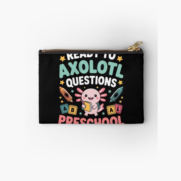 Item preview, Ready to Axolotl Questions – Cute Preschool Back-to-School Design designed and sold by teevoxx.