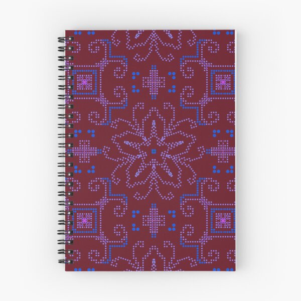 Item preview, Hand-embroidered fabric patterns designed and sold by Art by Tualeg.