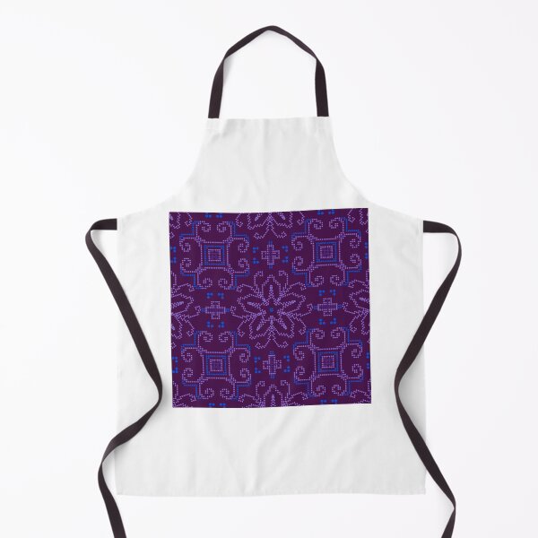 Item preview, Hand-embroidered fabric patterns designed and sold by Art by Tualeg.