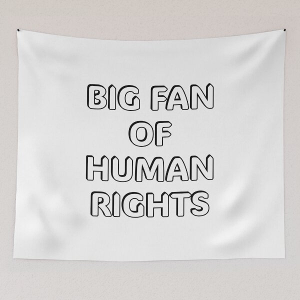 Item preview, Big Fan Of Human Rights designed and sold by Inspirationmotivation.