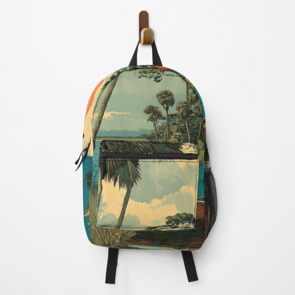 Item preview, Avery Island Louisiana Vintage Travel Poster | Louisiana Garden Art designed and sold by TuncGK.