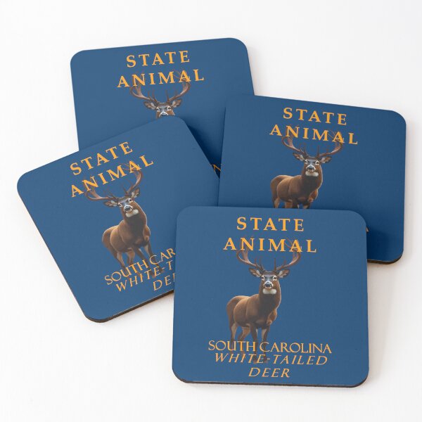 Item preview, South Carolina Territory Animal The Whitetail Deer designed and sold by taiche.