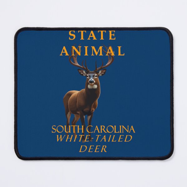 Item preview, South Carolina Territory Animal The Whitetail Deer designed and sold by taiche.