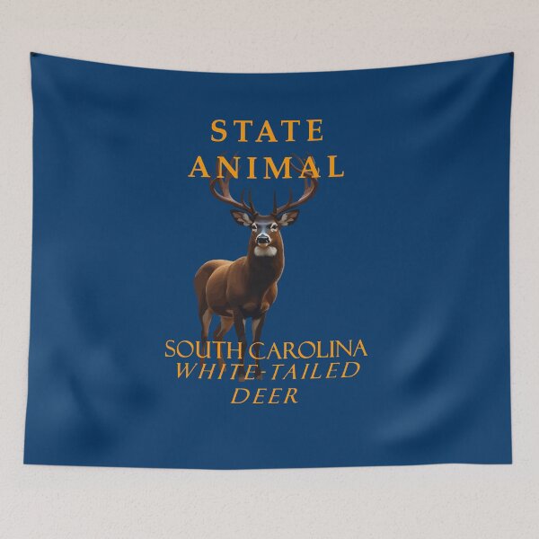 Item preview, South Carolina Territory Animal The Whitetail Deer designed and sold by taiche.