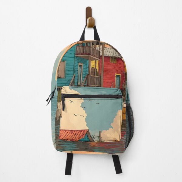 Item preview, Houma Louisiana Vintage Travel Poster | Bayou Country Art designed and sold by TuncGK.