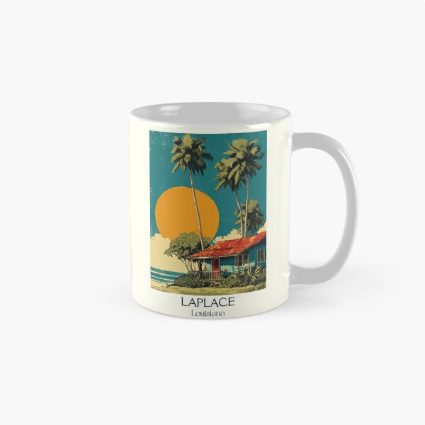 Item preview, LaPlace Louisiana Vintage Travel Poster | Andouille Capital Art designed and sold by TuncGK.