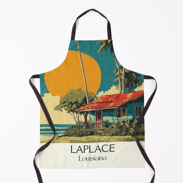 Item preview, LaPlace Louisiana Vintage Travel Poster | Andouille Capital Art designed and sold by TuncGK.