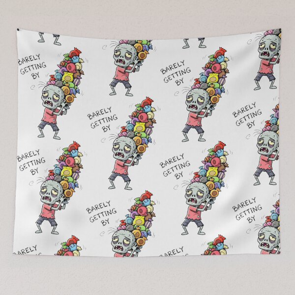 Item preview, A Zombie's Struggle with Candy designed and sold by SplashTastic.