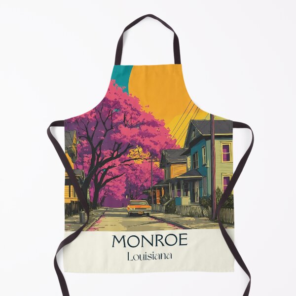 Item preview, Monroe Louisiana Vintage Travel Poster | Northeast Louisiana Art designed and sold by TuncGK.