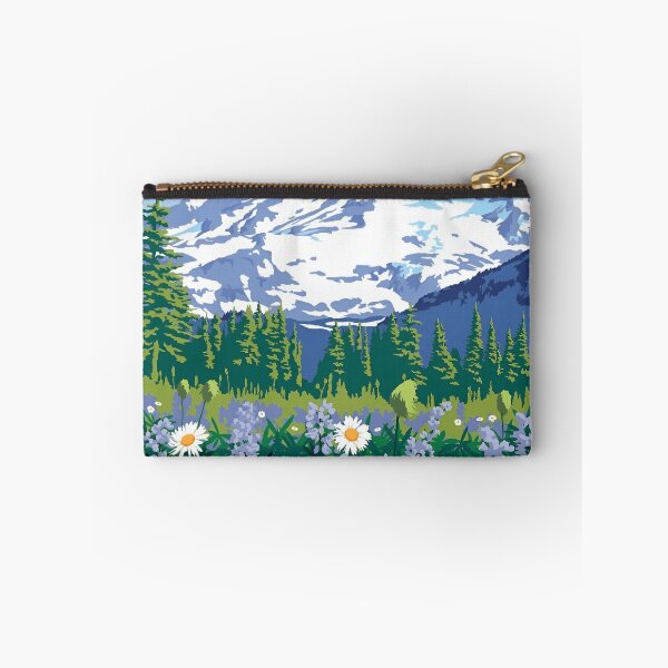 Item preview, Mount Rainier National Park Washington - Explore the green forest Mt rainer designed and sold by SkeletonsDanger.